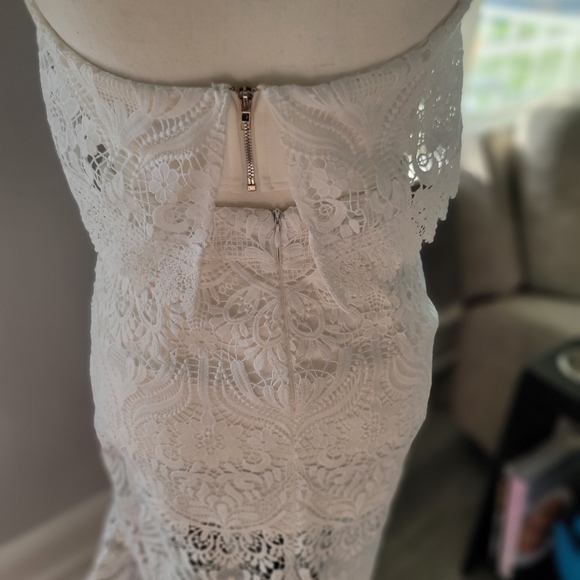 Lady Black Tie - VELVI Women's Size 4 High Waisted Skirt and Crop Top Set - Picture 8 of 12